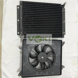 Electric Blower Motor Fan A/C Condenser Assy 2520-6004 440204-00002 for Doosan Daewoo Exacvator Spare Part MEGA250-V MEGA300-V