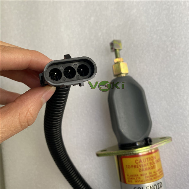 24V Weichai Engine 612600180175 Stop Solenoid Valve Engine Wp10g