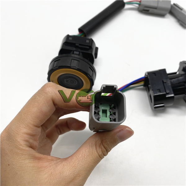 Excavator Part Throttle Knob 5265708 E340 E352 E320 E323 E336 526-5708 Push Button Start Switch