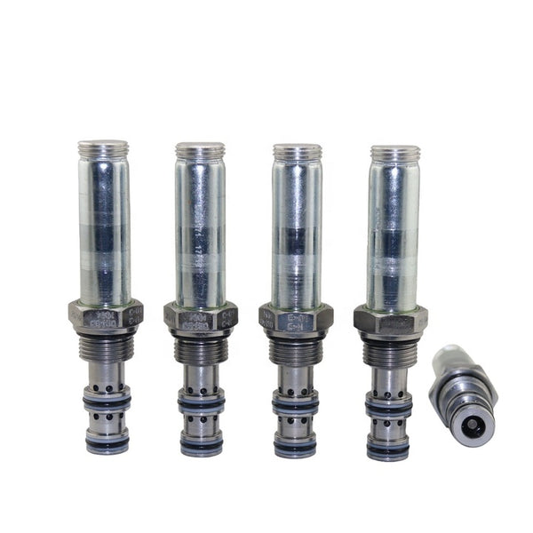 Excavator Spare Parts Solenoid Valve Spool 12C1135 24V 12V for Hydraulic Valves WKM08130C-01-C-N(3000471)