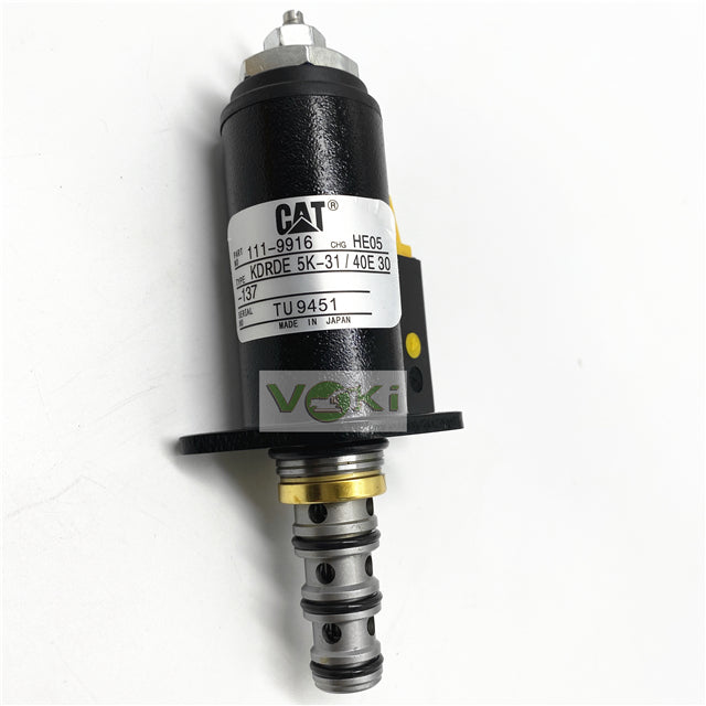 Construction Machinery Parts Rotary Hydraulic Solenoid Valve Excav 111-9916 1119916 for E320B E312B E330B Excavator Parts
