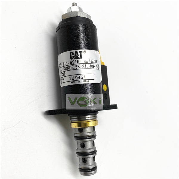 Construction Machinery Parts Rotary Hydraulic Solenoid Valve Excav 111-9916 1119916 for E320B E312B E330B Excavator Parts
