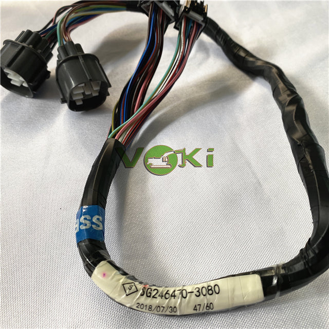 Original SG246470-3080/SG246460-696D Excavator Air Conditioning Harness for E320D/340C Painless Engine Wiring Harness Engine Har