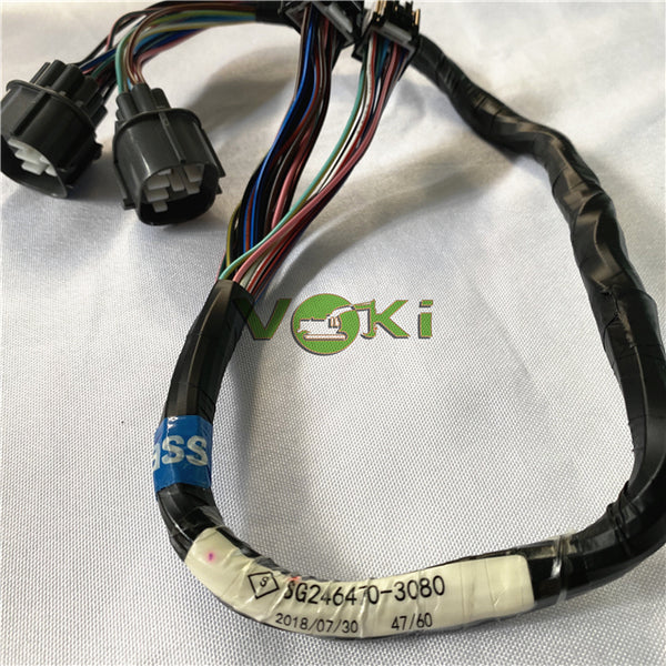 Original SG246470-3080/SG246460-696D Excavator Air Conditioning Harness for E320D/340C Painless Engine Wiring Harness Engine Har