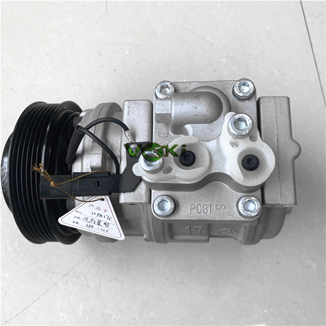 Automobile AC Compressor 12v 24V New Energy Electric Installation Popular Lingzhi 6PK-125 10PA15C