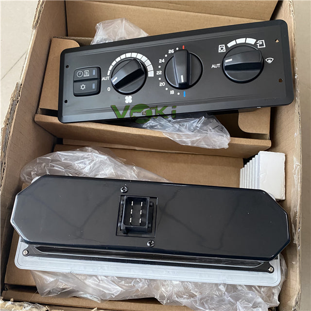 Loader Forklift AC Control Panel With Knob for L45H L50H VOE17444646 15155940 11412405 17532105
