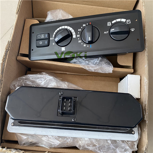 Loader Forklift AC Control Panel With Knob for L45H L50H VOE17444646 15155940 11412405 17532105