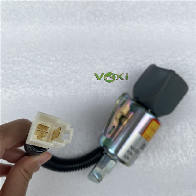 12V Fuel Shutoff Solenoid 17520-60014 SA-5176-12 Engine D722
