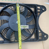 Dump Truck air Conditioning Condensing Fan Assembly HOWO 371 370 Parts air Conditioning Fan WG9725530523