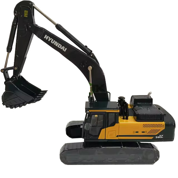 Original Hymdai HX505L Excavator Model 1:43 Simulation Alloy Iron Engineering Vehicle Model