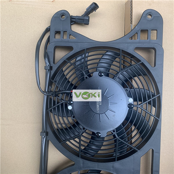 Dump Truck air Conditioning Condensing Fan Assembly HOWO 371 370 Parts air Conditioning Fan WG9725530523