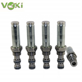 Excavator Spare Parts Solenoid Valve Spool 12C1135 24V 12V for Hydraulic Valves WKM08130C-01-C-N(3000471)