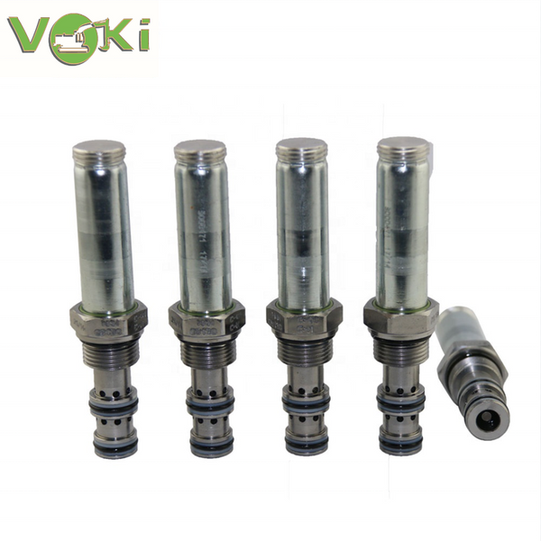 Excavator Spare Parts Solenoid Valve Spool 12C1135 24V 12V for Hydraulic Valves WKM08130C-01-C-N(3000471)