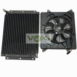 Electric Blower Motor Fan A/C Condenser Assy 2520-6004 440204-00002 for Doosan Daewoo Exacvator Spare Part MEGA250-V MEGA300-V