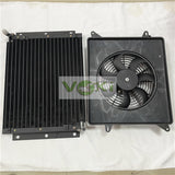 Electric Blower Motor Fan A/C Condenser Assy 2520-6004 440204-00002 for Doosan Daewoo Exacvator Spare Part MEGA250-V MEGA300-V