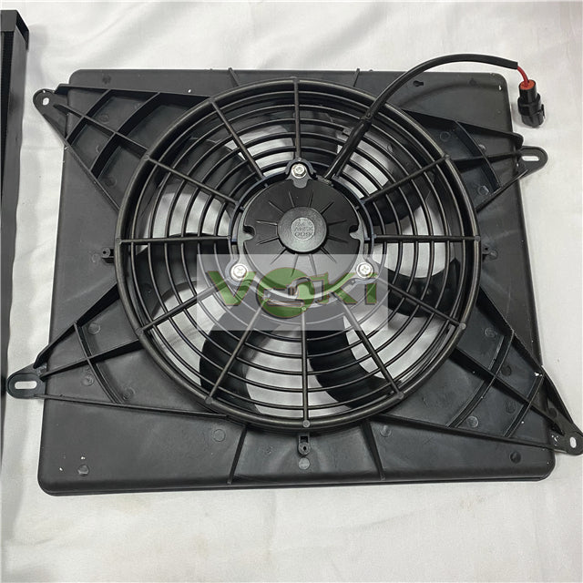 Electric Blower Motor Fan A/C Condenser Assy 2520-6004 440204-00002 for Doosan Daewoo Exacvator Spare Part MEGA250-V MEGA300-V