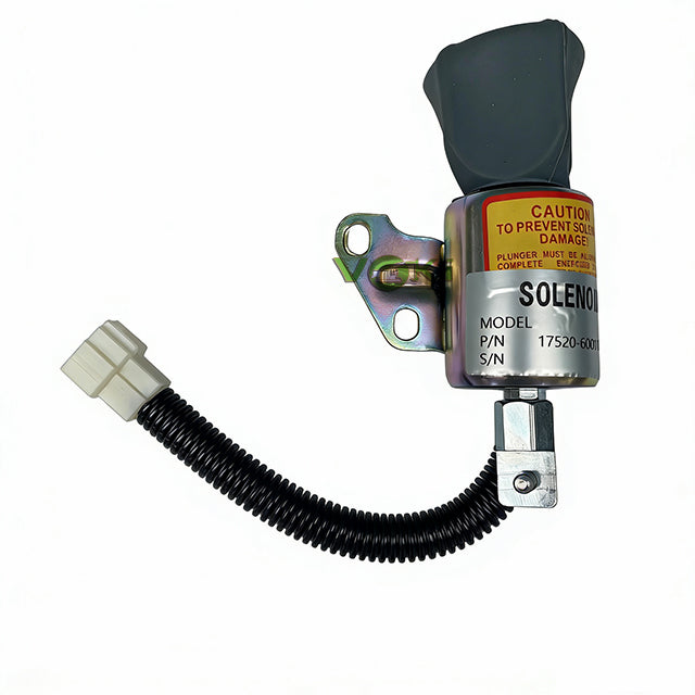 12V Fuel Shutoff Solenoid 17520-60014 SA-5176-12 Engine D722