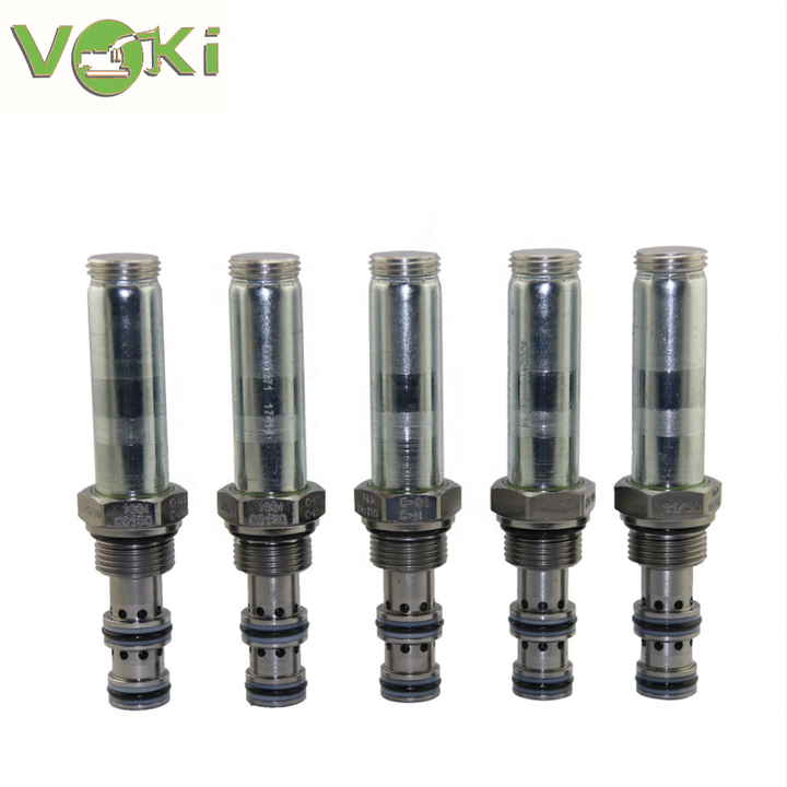 Excavator Spare Parts Solenoid Valve Spool 60154068 for Hydraulic Valves WKM08130C-01-C-N-O-24DG(3000471)