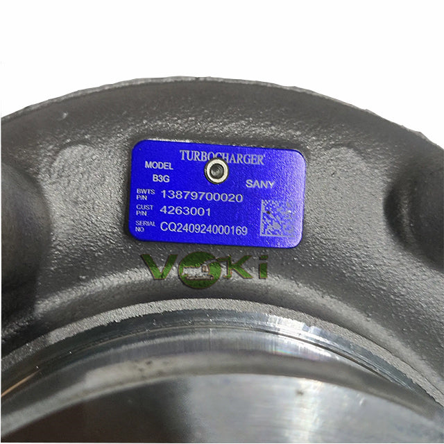 13879700020 04265279 OEM Turbo Carregador Turbocharger Engine TCD2015 B3G