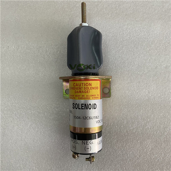 12V Stop Solenoid 1500-2045 1504-12C6U1B2 1504-12C2U1B1S1