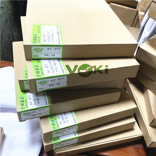 Excavator Accessories Air Conditioning Filter Element Filter Screen Inside Outside SK200-8 SK210-8