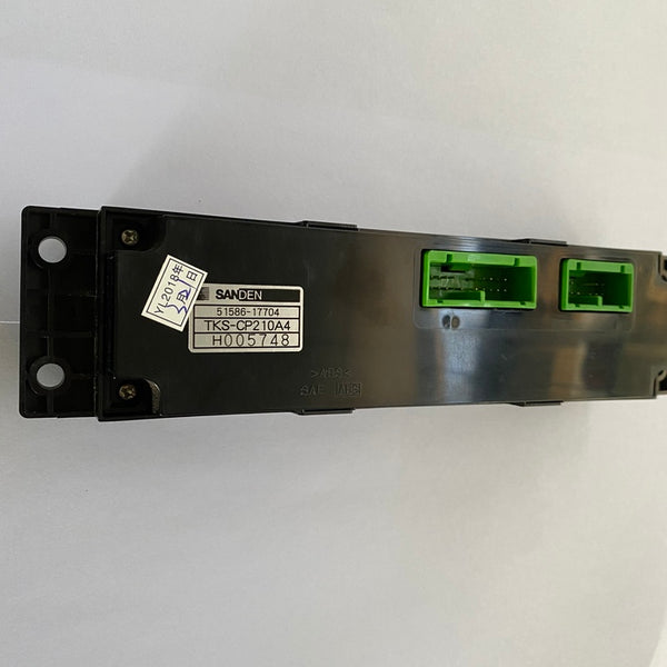 Excavator Part Air Conditioner Switch Climate Control Unit 51586-17704