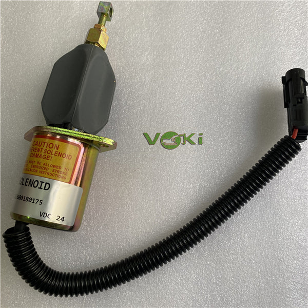24V Weichai Engine 612600180175 Stop Solenoid Valve Engine Wp10g