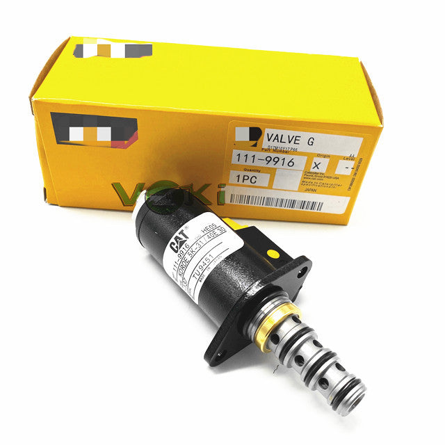Construction Machinery Parts Rotary Hydraulic Solenoid Valve Excav 111-9916 1119916 for E320B E312B E330B Excavator Parts