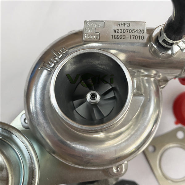1G924-17012 Turbo RHF3 TurboCharger for Kubota Varios Tractors Is Equipped with V2403MDITE2BBC Engine