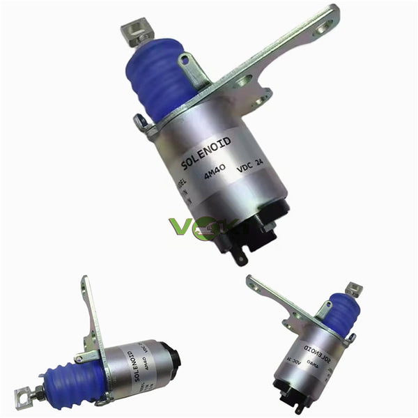 32A61-09010 32A61-09020 ME736957 Excavator Stop Solenoid Valve Flameout Switch DX 4M40 24V 4M40