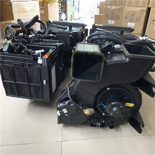 Excavator Accessories air Conditioning Compressor Assembly 11N6-90021 R110-7 R110-7a R140lc-7 R140lc-7a R160lc-7 R160lc-7a